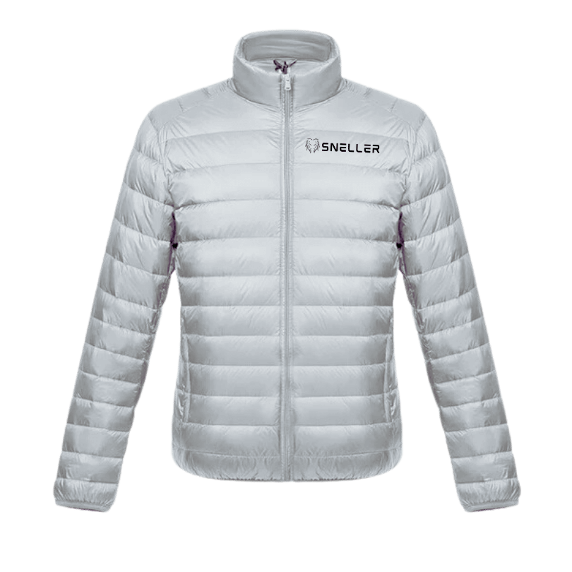 Sneller Leisure™ - Men's Grey Padded Puffer Jacket