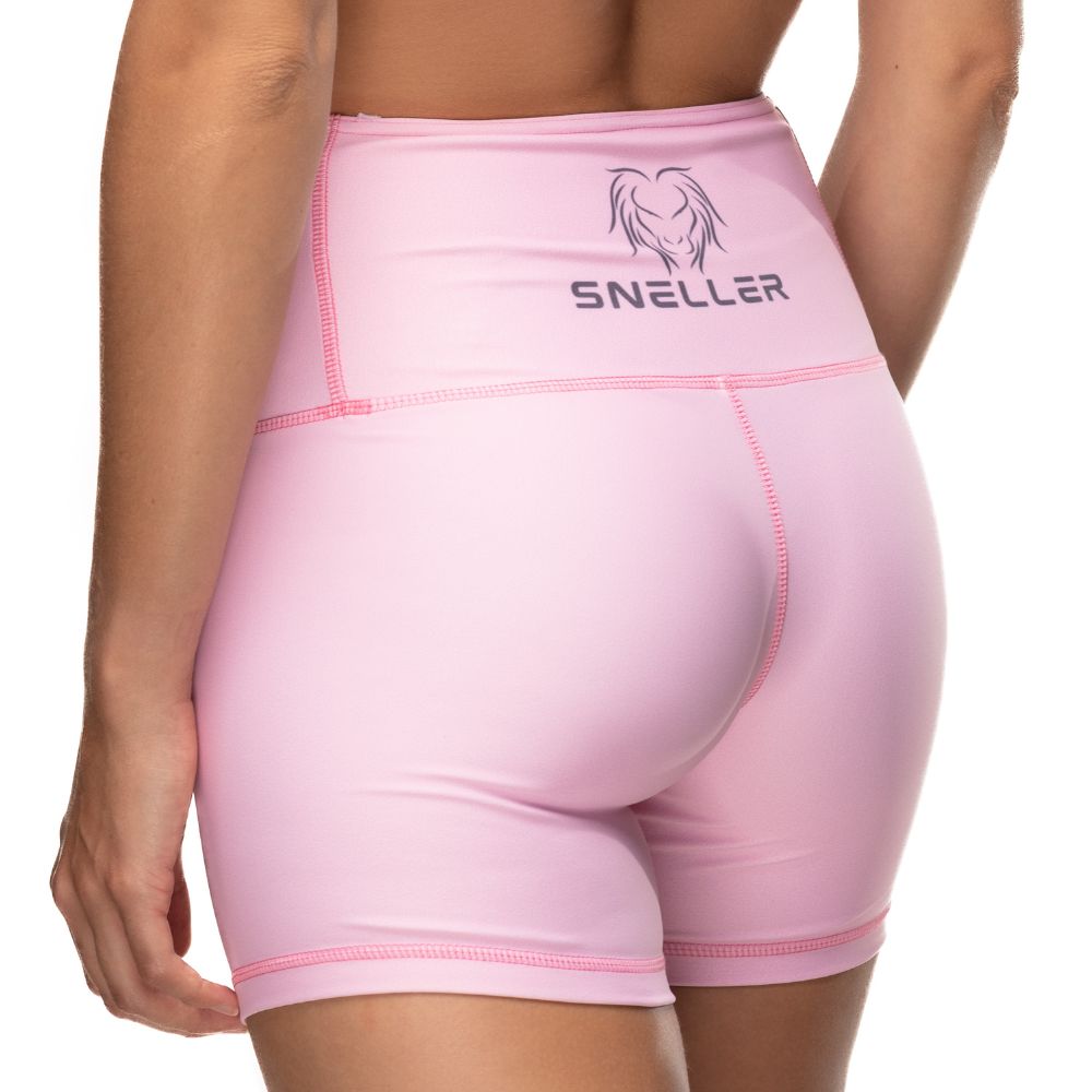 Sneller Active™ - Booty Shorts - Pastel Pink - SNELLER™ – SNELLER SA™