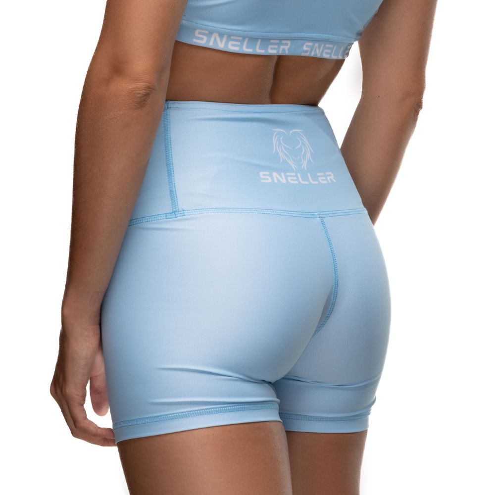 Sneller Active™ - Booty Shorts - Pastel Blue - SNELLER™