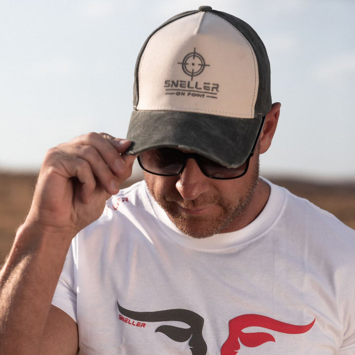 Pigment Washed SNELLER Cap - Grey with Sneller Aim