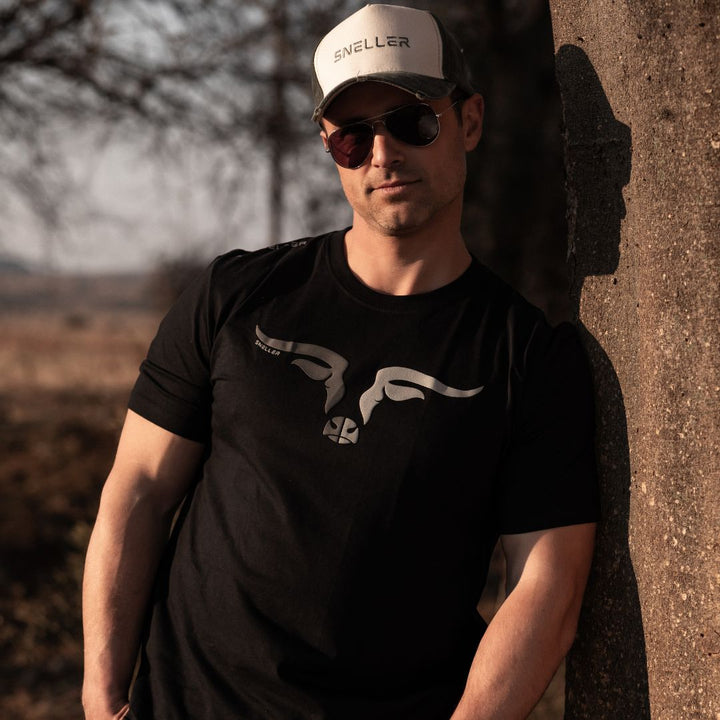 Limited Edition Premium Tee's - 3D - Mix Grey Longhorn™