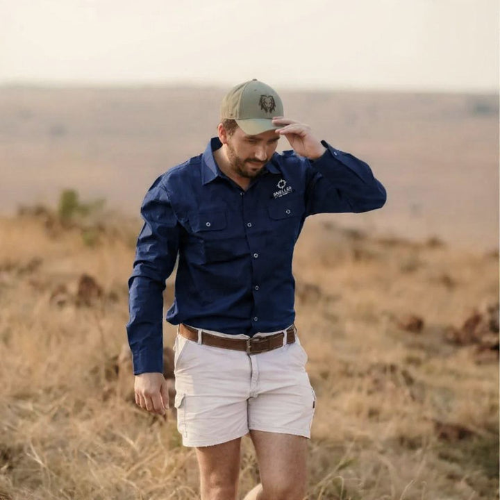 Kalahari Khaki - Mens - Longsleeve Bush Edition