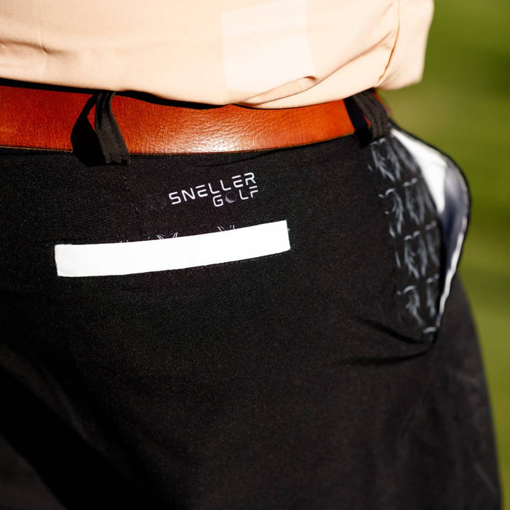 Sneller Golf - Midnight Black Premium Golf Pants