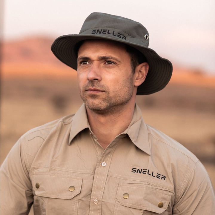 Ripstop Khaki Bush Shirt - Mens - Namib Edition