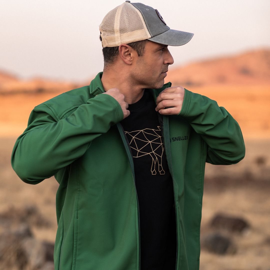 Sneller Leisure™ - Men's Green Softshell Jacket