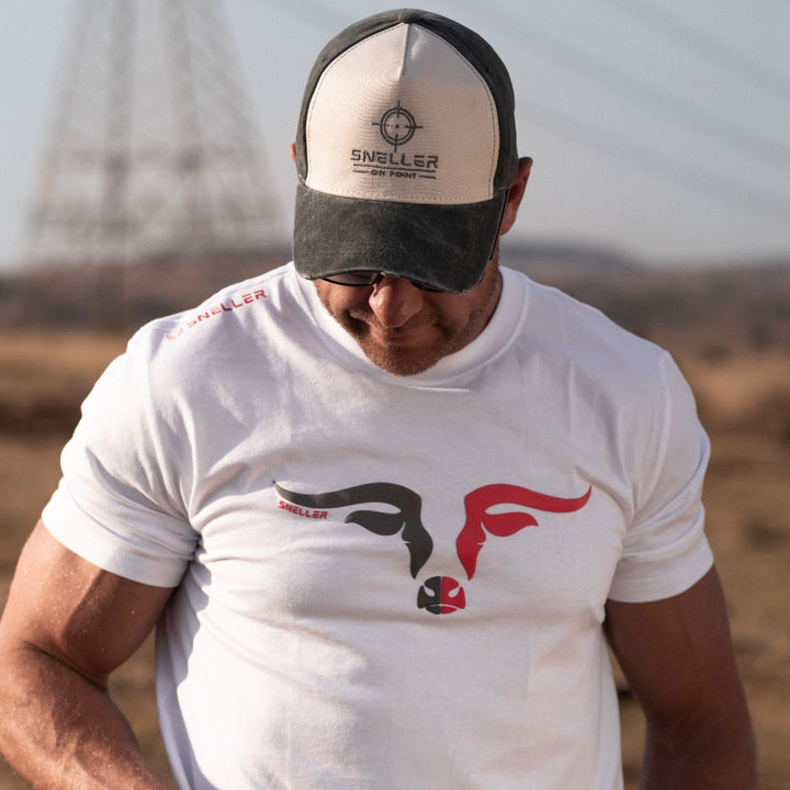 Pigment Washed SNELLER Cap - Grey with Sneller Aim