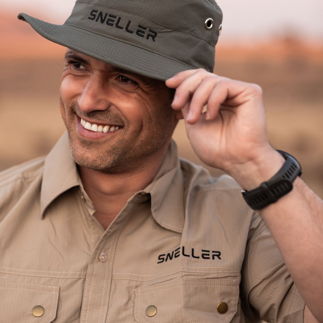 Ripstop Khaki Bush Shirt - Mens - Namib Edition