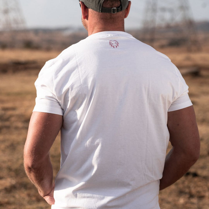 Limited Edition Premium Tee's - 3D - Mix Grey Red Longhorn™