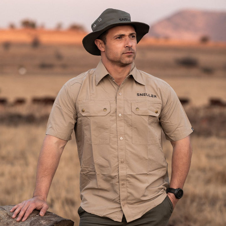 Sneller Ripstop Bush Hat - Olive