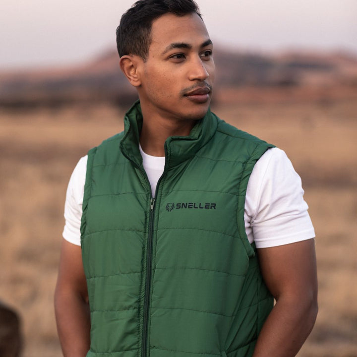 Sneller Leisure™ - Men's Green Bodywarmer Jacket