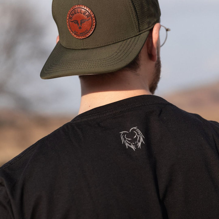 Limited Edition Premium Tee's - 3D - Black Grey Outline Rhino™