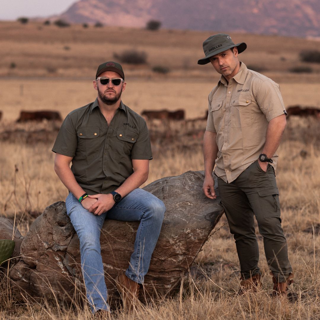 Ripstop Khaki Bush Shirt - Mens - Olive Edition