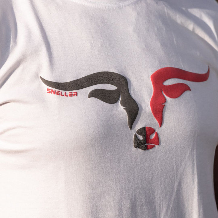 Limited Edition Premium Tee's - 3D - Mix Grey Red Longhorn™