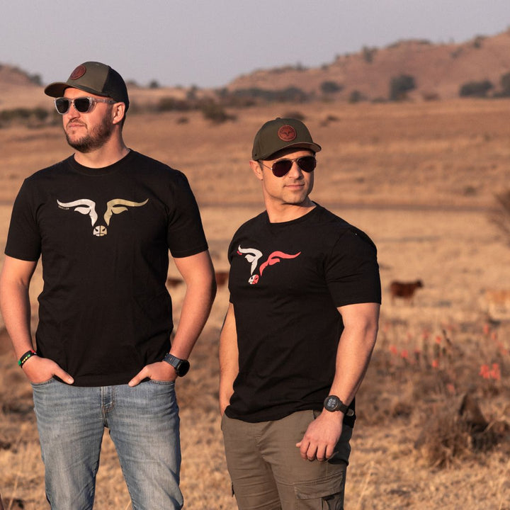 Premium Sneller Trucker Cap - Olive - Longhorn Leather Patch