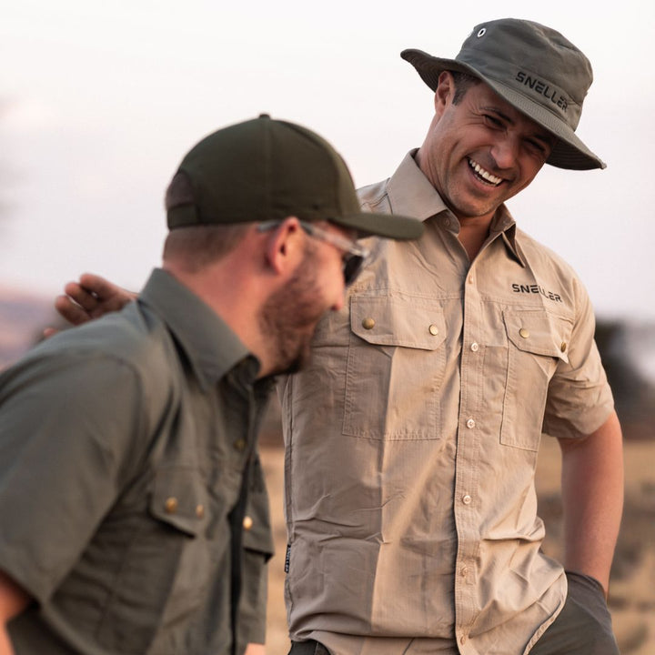 Ripstop Khaki Bush Shirt - Mens - Namib Edition