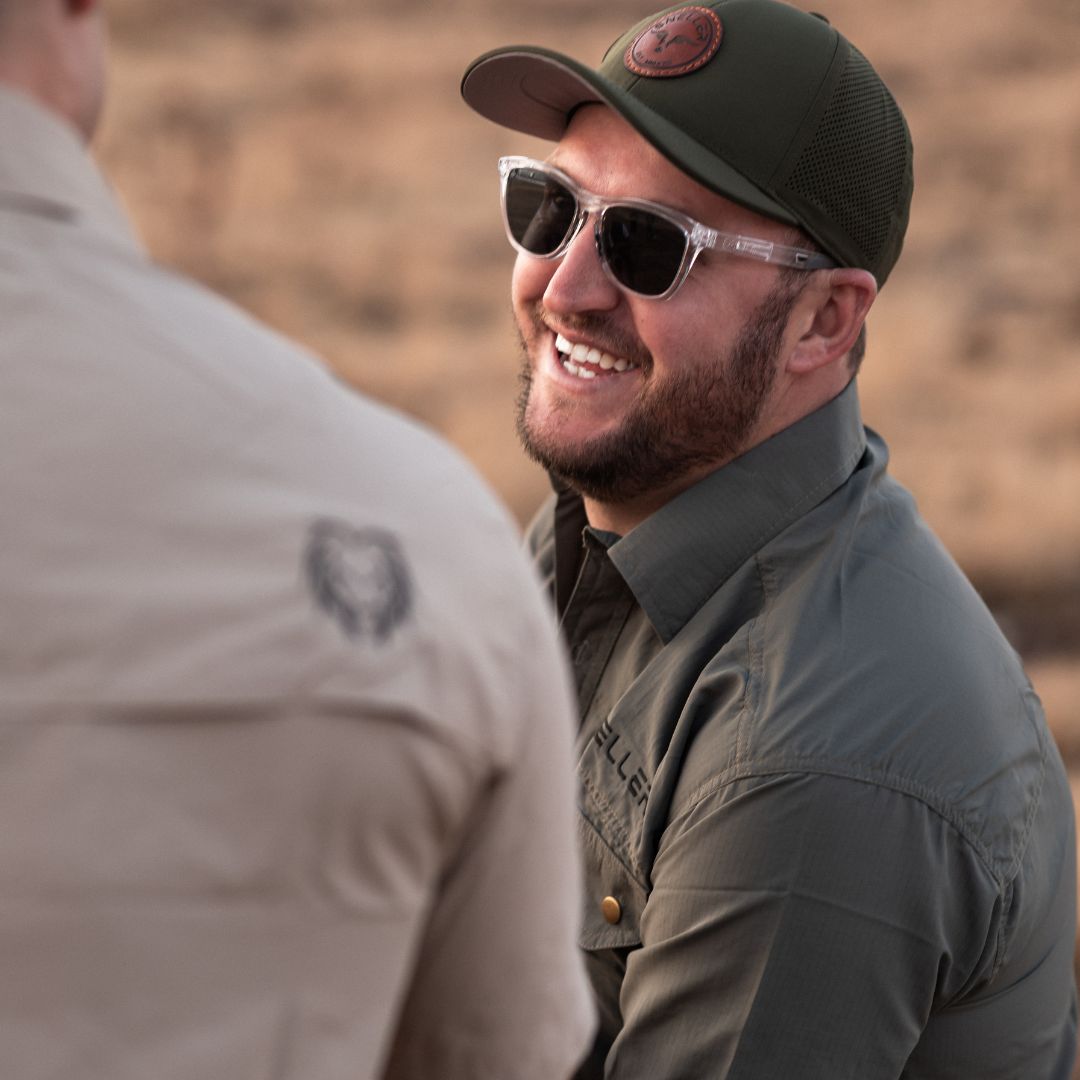 Ripstop Khaki Bush Shirt - Mens - Olive Edition