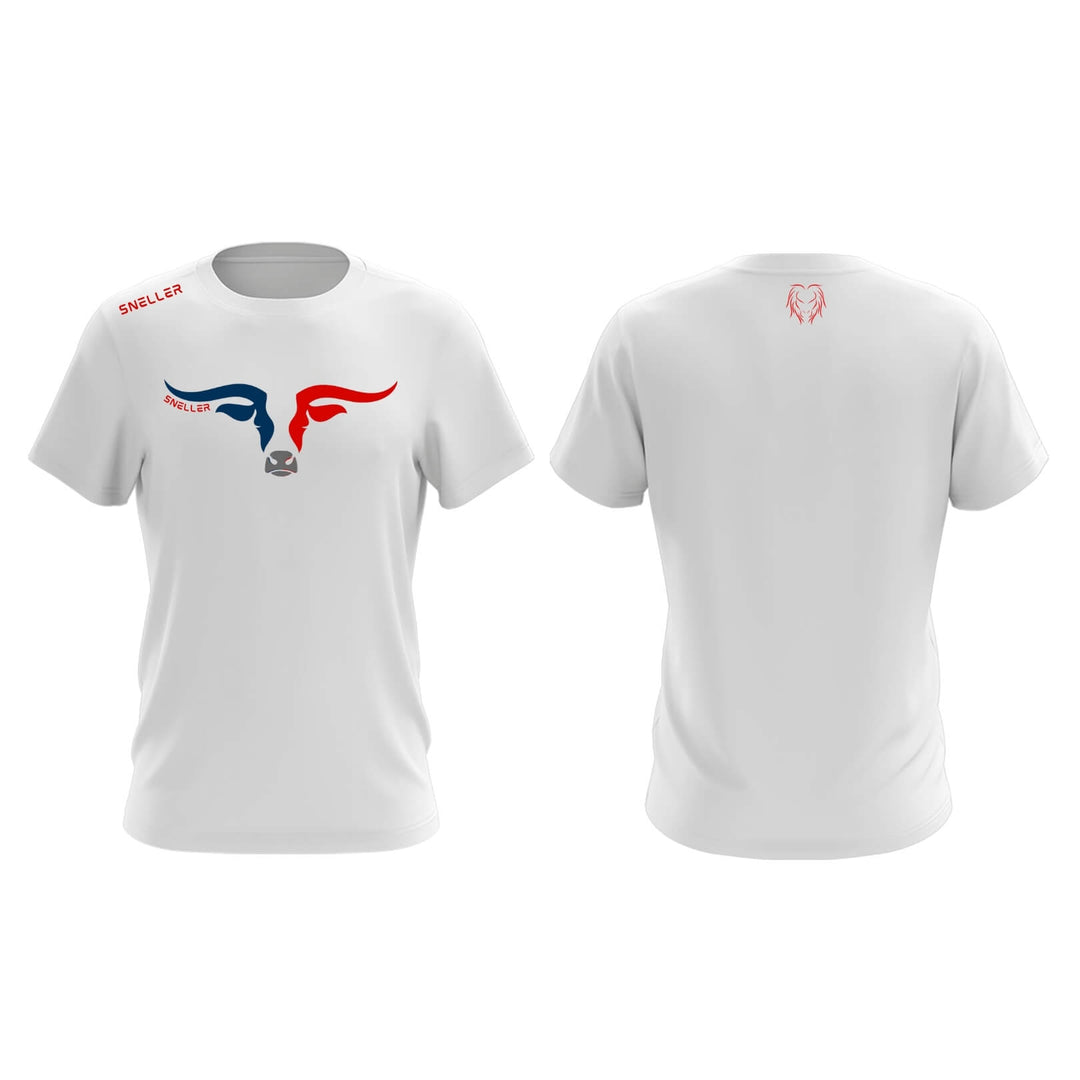 Limited Edition Premium Tee's - 3D - White Mix Red Bull™