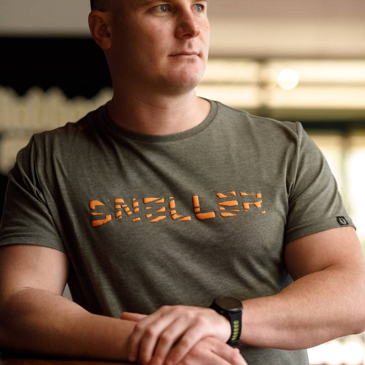 Sneller Premium Tee's - 3D - Original Sneller Orange™