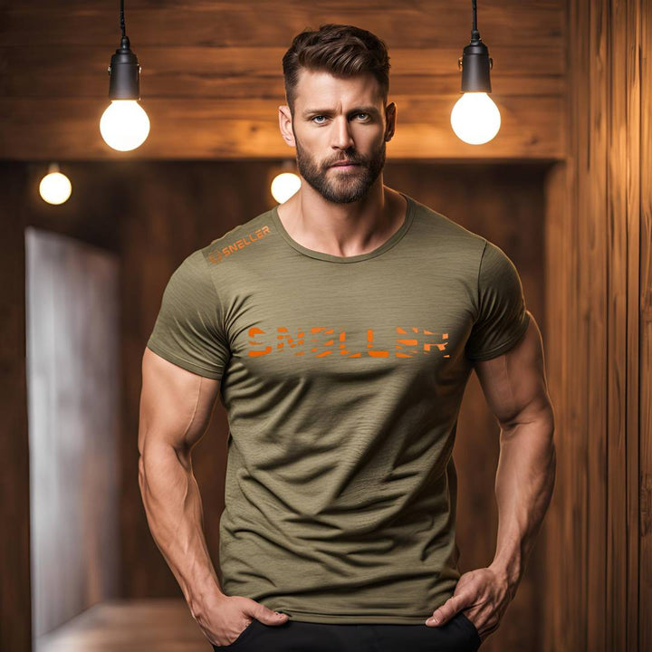 Sneller Premium Tee's - 3D - Original Sneller Orange™