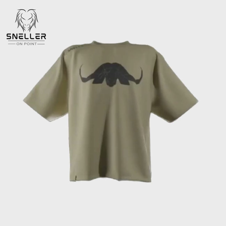 Sneller Premium Tee's - 3D - Stone Buffalo™