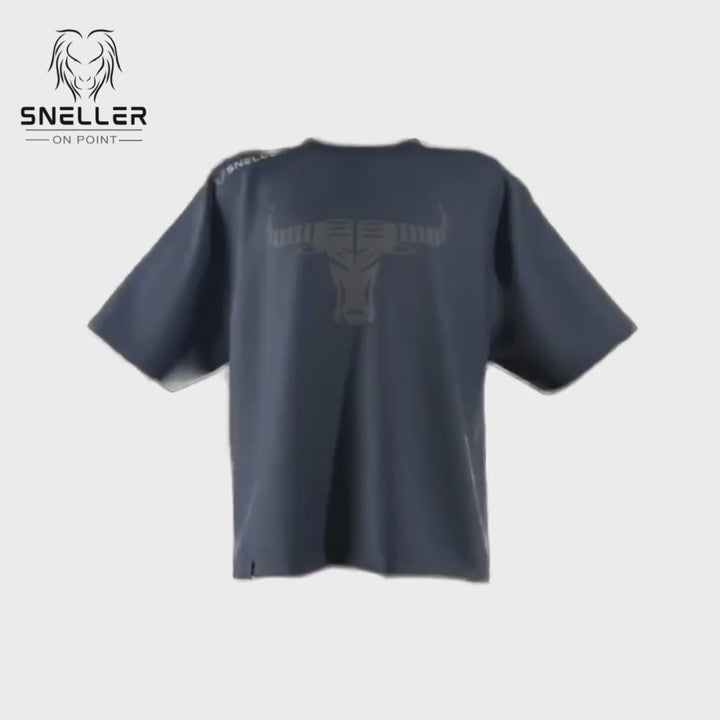 Sneller Premium Tee's - 3D - Navy Bull™