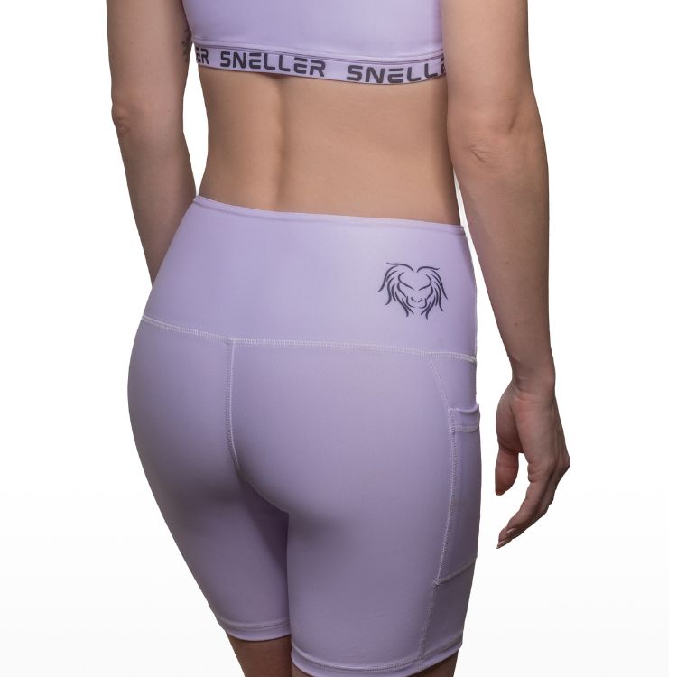 Sneller Active™ - Compression Shorts - Pastel Purple - SNELLER™