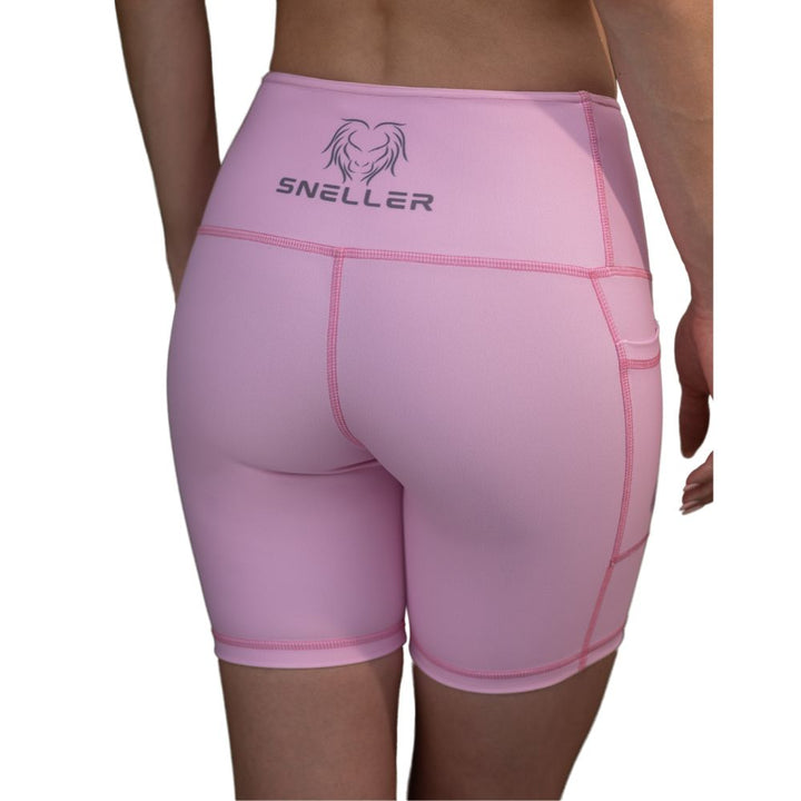 Sneller Active™ - Compression Shorts - Pastel Pink - SNELLER™